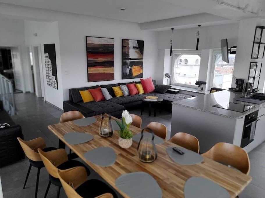 100M2 Penthouse On Top Of The City 1000Mb/S, Airc. Breslau Exterior foto